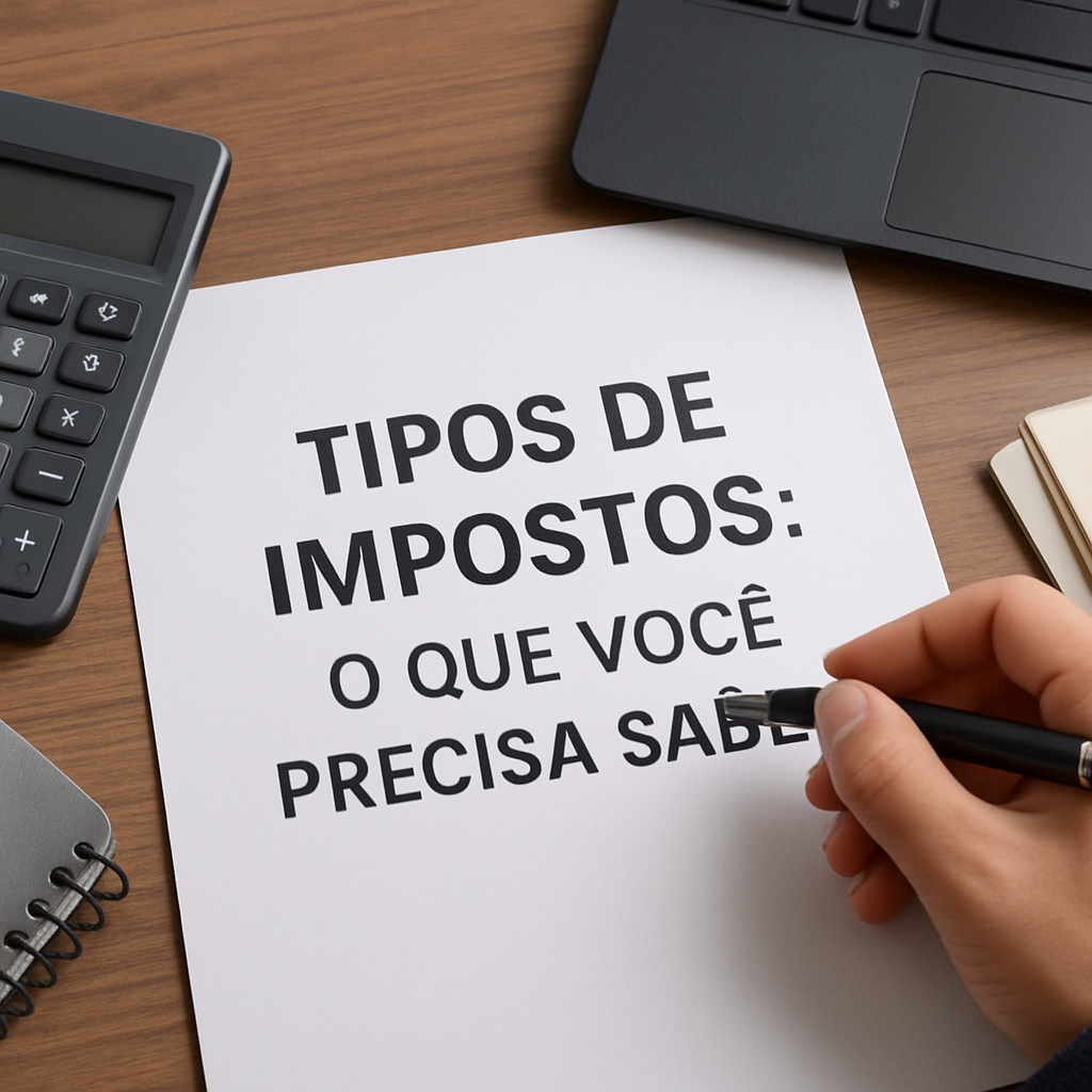 Tipos de Impostos: O Que Você Precisa Saber